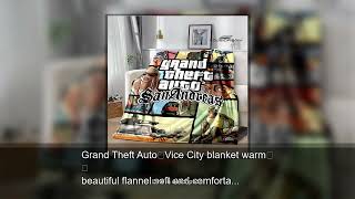 Grand Theft Auto：Vice City blanket warm beautiful flannel soft and comfortable blanket home tra screenshot 2