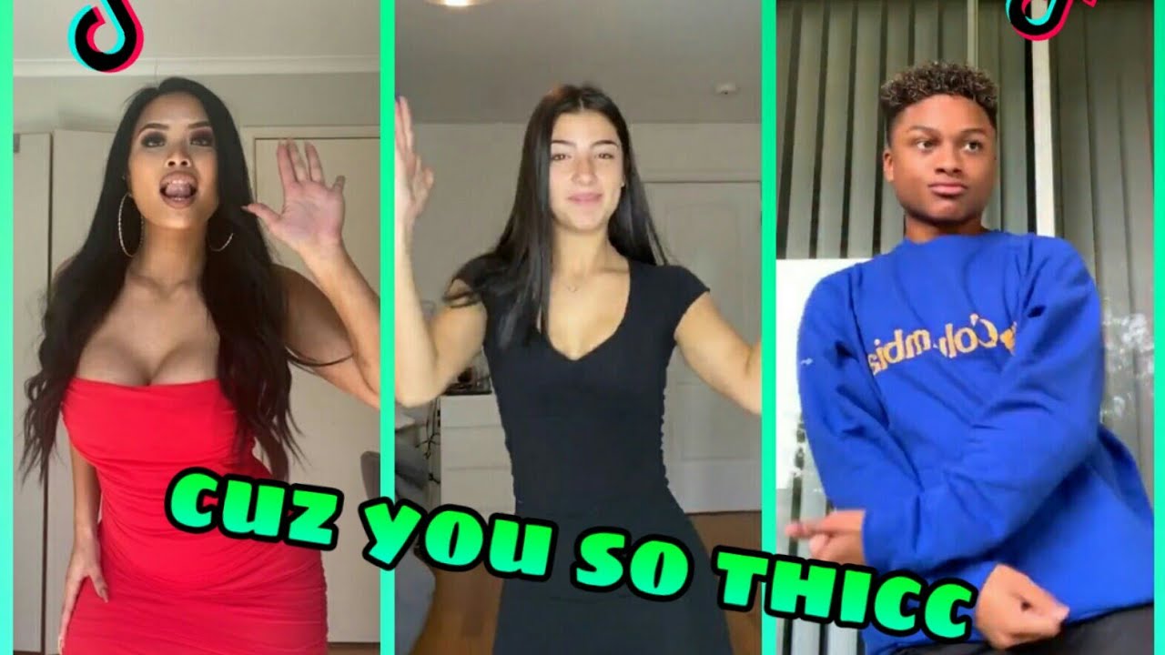 New Tik Tok Dance Trend Cuz You So Thicc Tik Tok 2019