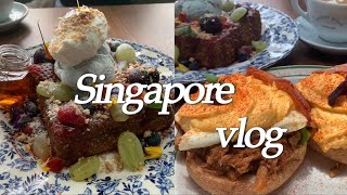 Singapore Vlog. New Brunch Place. Home Made Bouillabaisse 오차드 브런치식당