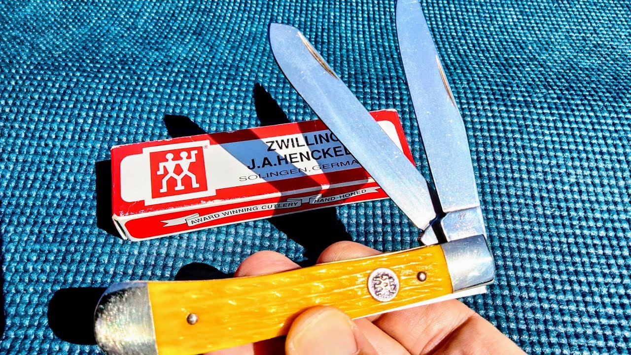 ARE THEY TRULY THE BEST⁉️❓⁉️ J.A. Henckels Trapper Knife with