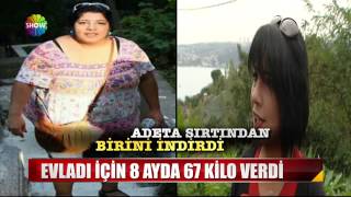 Evladı için 8 ayda 67 kilo verdi