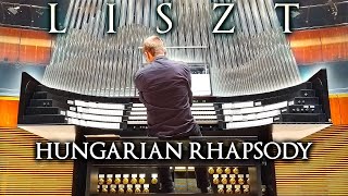 LISZT  HUNGARIAN RHAPSODY NO. 2  JONATHAN SCOTT (SKRABL PIPE ORGAN OF NOSPR, KATOWICE, POLAND)