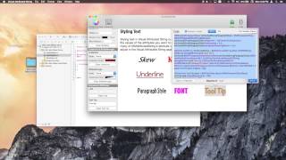 Visual Attributed String Label Maker Demo Video (OS X App)