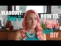 HOW TO: PASTEL CORAL HAIR DIY | Vlaugust Day 3 | Life with the Lenhardts