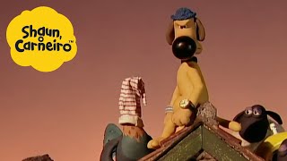 Shaun, o Carneiro [Shaun the Sheep] Animais no telhado  Hora Especial| Cartoons Para Crianças