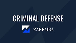 Law Offices of Jack L. Zaremba, P.C. Video - Joliet Criminal Defense Attorney | Will County DUI Lawyer | Illinois