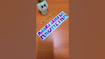 Calligraphy art 🩷#calligraphy #calligraphylattering #shorts #lettering