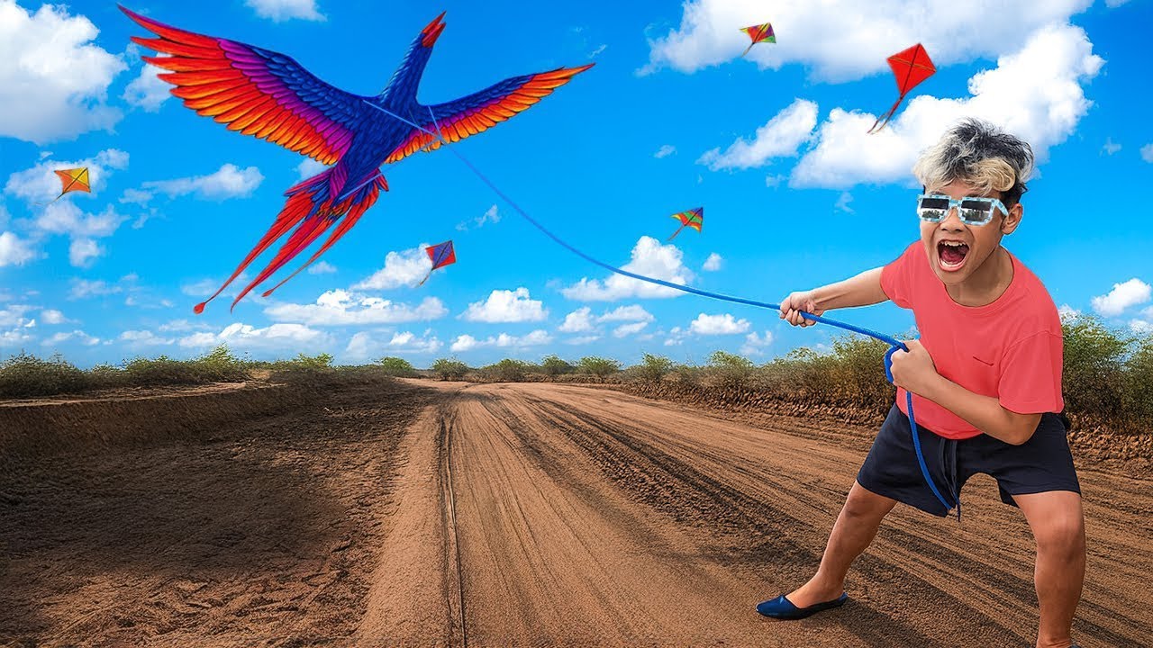 BOCIL NERBANGIN LAYANGAN BURUNG PHOENIX TERBESAR DI FESTIVAL LAYANGAN!