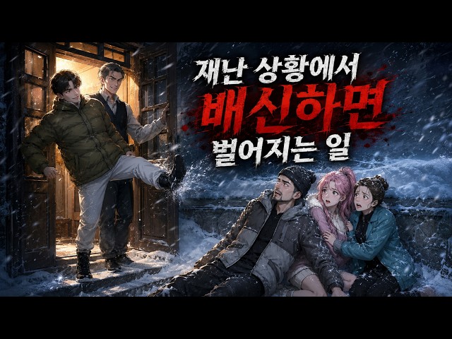 [애니 풀버전] 참교육 완료! 재난 상황에서 배신하면 벌어지는 일