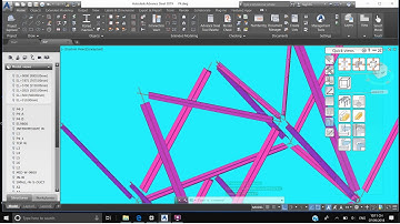 ADVANCE STEEL 2019 TUTORIAL-SELECTION FILTERS- COMPOUND BEAMS-DW