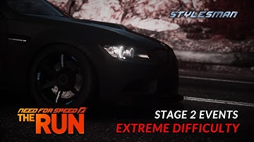 Need For Speed: The Run - Extreme Difficulty - All Stage 2 Events