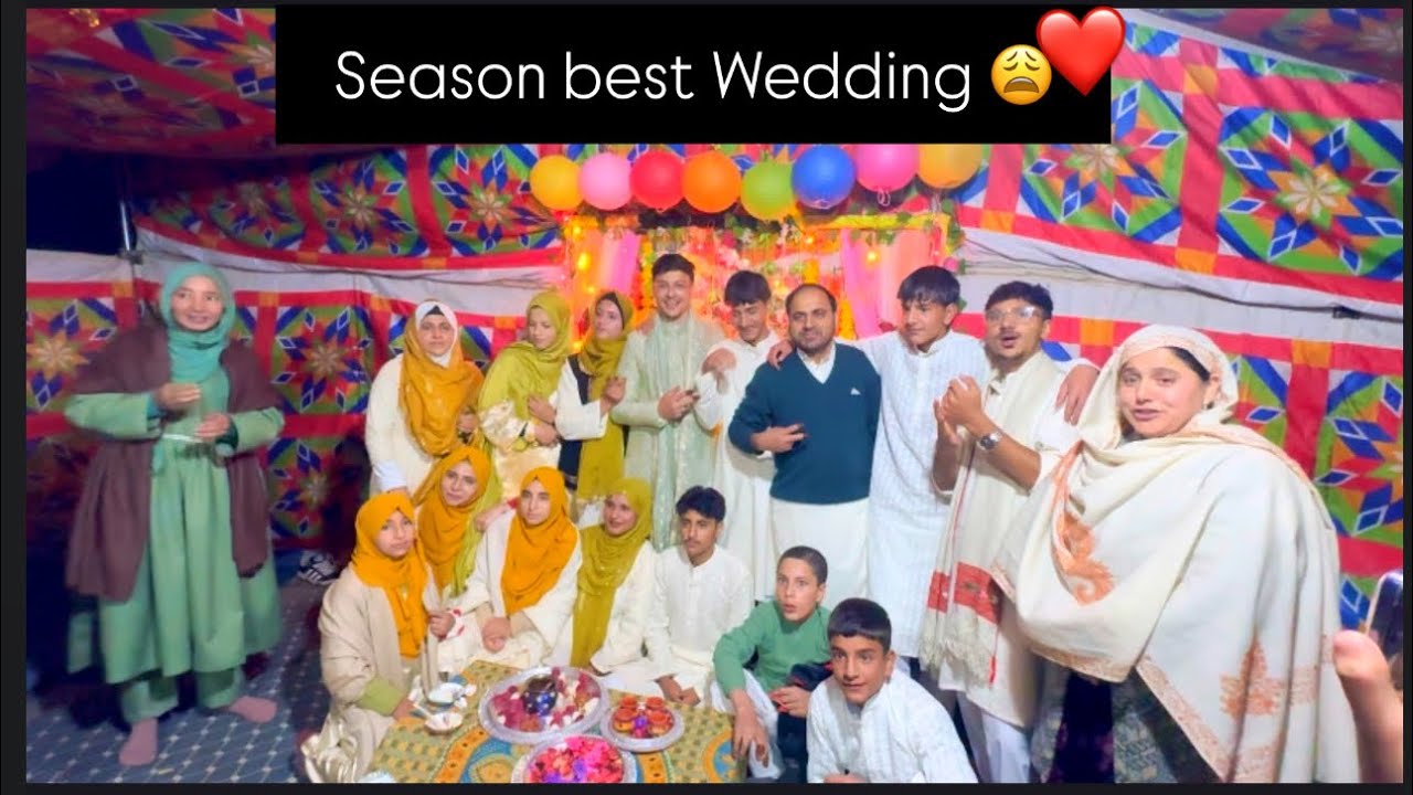 Ladakhi Muslim wedding 😍Kifayat weds Khairun nissa in kargil