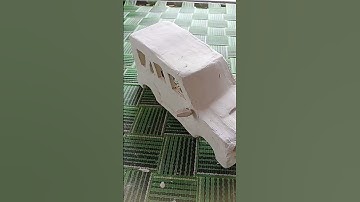 The model of Scorpio s 11 made with cardboard with. attitude status song # not completed now