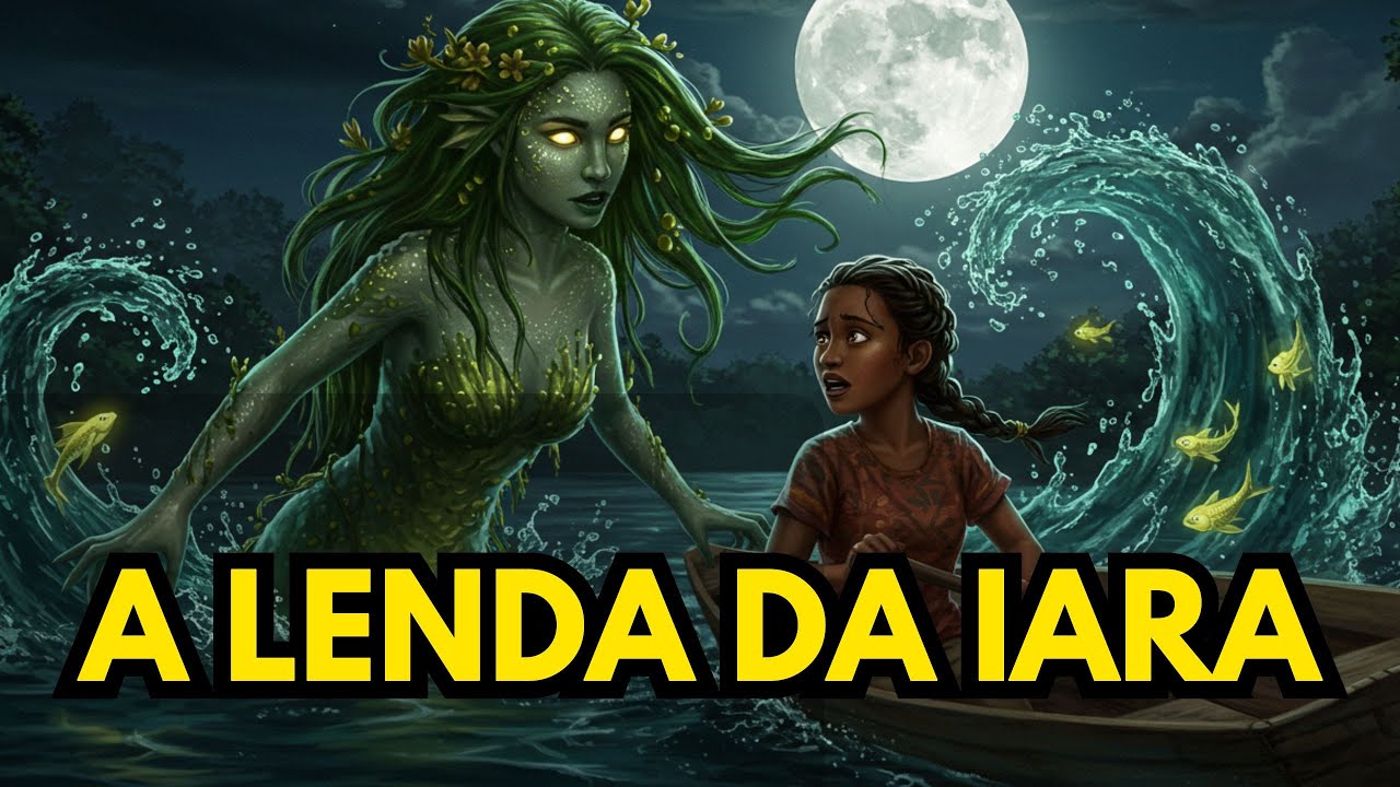 A Lenda da Iara: A sereia dos rios da Amazônia! folclore brasileiro ...