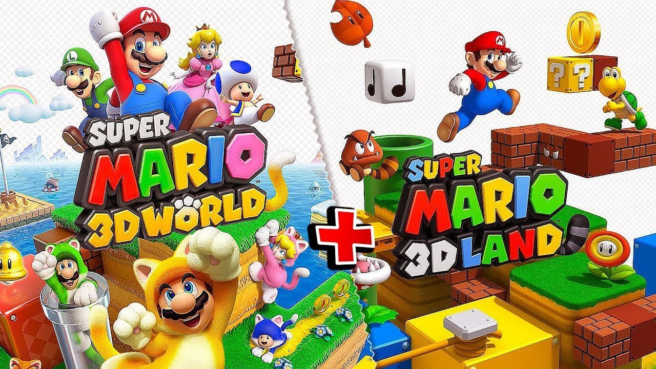 Super Mario 3D World + Super Mario 3D Land - Full Game Walkthrough (HD)