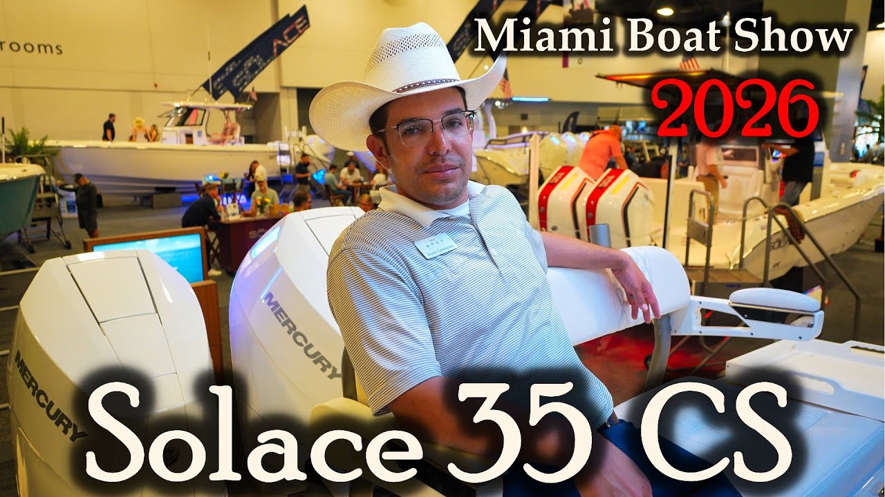 Величайший в мире продавец лодок! Дэниел продал мне 35-футовую лодку CS Solace! (Выставка лодок в...