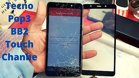 how to change tecno pop3 bb2 touch glass/tecno pop3 touch not working touch break touch solution