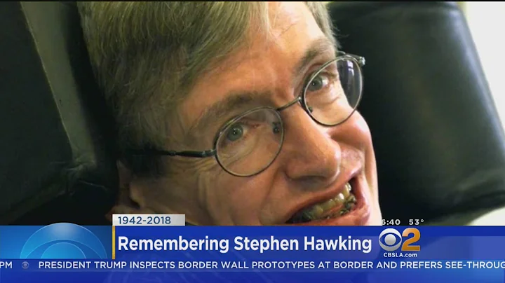 Stephen Hawking Remembered For His Work Amid Overcoming ALS