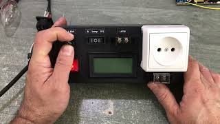 видео: Alza Poseidon PS400, наслідки КЗ після удару. картинка: Alza Poseidon PS400, наслідки КЗ після удару.