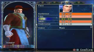 Soulcalibur III - Character Creation