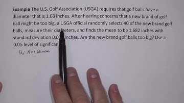 Statistics Section 10.3 Video 1 of 5