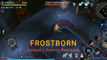 FROSTBORN | CHEAP WAY TO KILL JORGUN | TIPS FAMILY PVE  | GREEN ARMOR