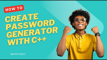 How to create password generator with cpp