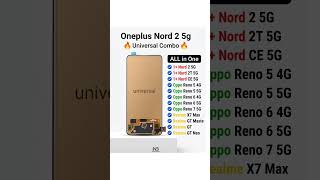 OnePlus Nord 2 5G universal Combo compatible Models 👈