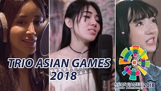 Meraih Bintang   Via Vallen Feat  Aseel & Jannine Weigel with lyrics
