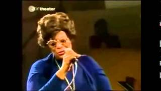 Ella Fitzgerald G#2 Lowest Note Live
