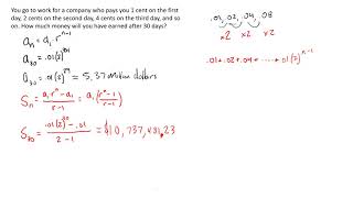 Applications of Sequences and Series (1 of 3)