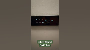 Iotics Smart Switches are Next Gen #smartswitches #touchswitch #smarthome