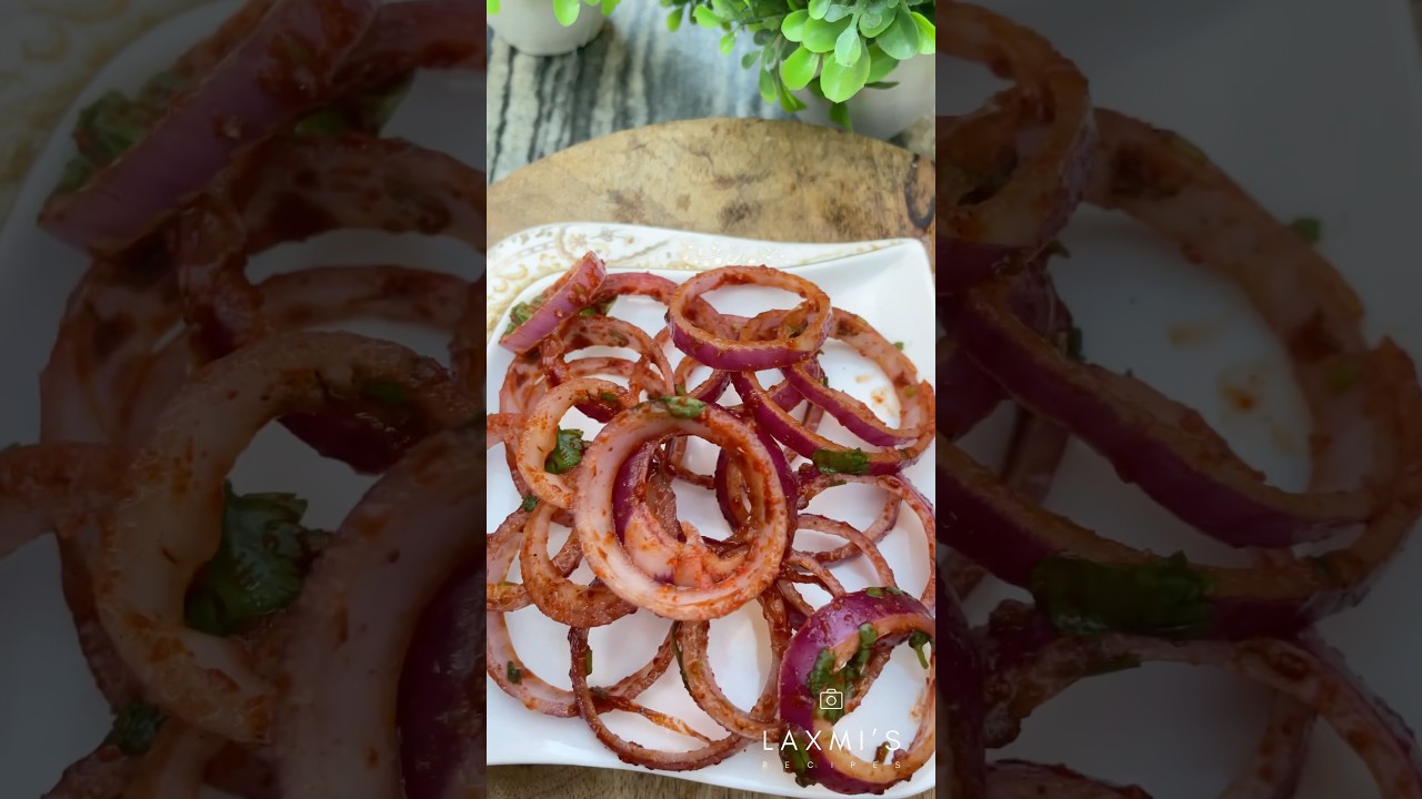 Chatpata laccha pyaz/onion recipe 