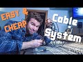 Cable management for the recording studio  color coding