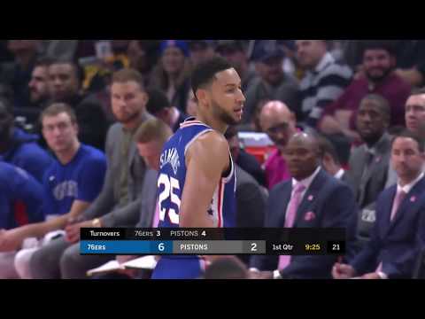 Detroit Pistons vs Philadelphia 76ers | October 26, 2019