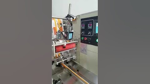 INKJET PRINTER ON FLOW WRAP PACKAGING MACHINE -ROYAL PACK MAKE