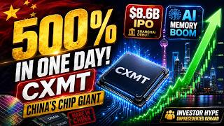CXMT Stock Explodes 500%: China’s New Chip Giant Explained