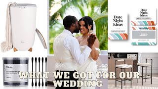 Wedding Registry Haul| Registry Inspo| Amazon Review| What We Got for Our Wedding