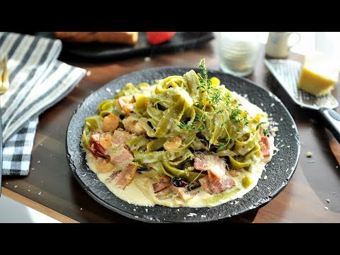 맛집보다 맛있는 크림파스타 만드는법 (<strong>cream</strong> <strong>pasta</strong>,꼬마츄츄)