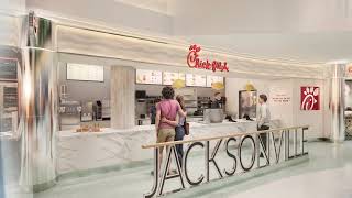 Construction Update Tour of Jacksonville International Airport's (JAX) New Third Concourse