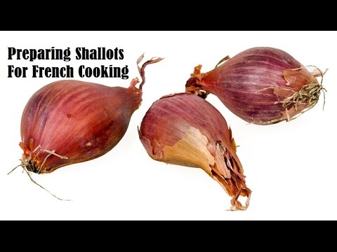 How to prepare shallots