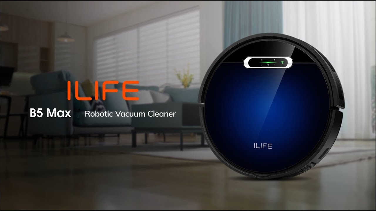 ILIFE B5 Max Robot Vacuum - Wi-Fi Connected and Large Dustbin | Robot  Vacuums