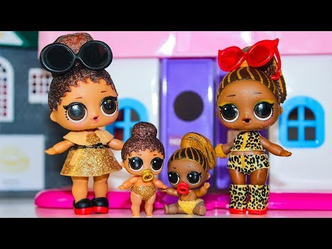Мультик ЛОЛ Сюрприз Куклы ЛОЛ и Поход к доктору Игрушки LOL Surprise toys
