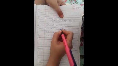 VEDIC MATHS VIDEO 1 MULTIPLICATION BY 11 TWO DIGIT NUMBERS.