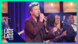 Never Gonna Give You Up  Rick Astley Live On The Late Late Show