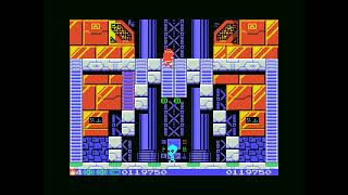 Space Bash Contact!! MSXdev'25 Full playthrough 60Hz