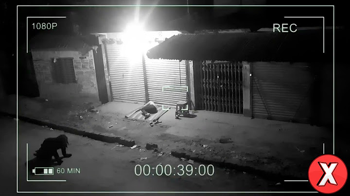Os Casos Mais Sinistros já Capturados por Câmeras de Segurança