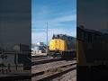 K&amp;O 4008 leads FRNTKO out of the UP yard with a friendly crew