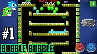 BUBBLE BOBBLE classic | Android Gameplay | walkthrough | new on play store |