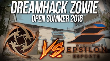 NIP vs Epsilon | Map 1 (Cache) DreamHack ZOWIE Open Summer 2016 (18.06.2016)